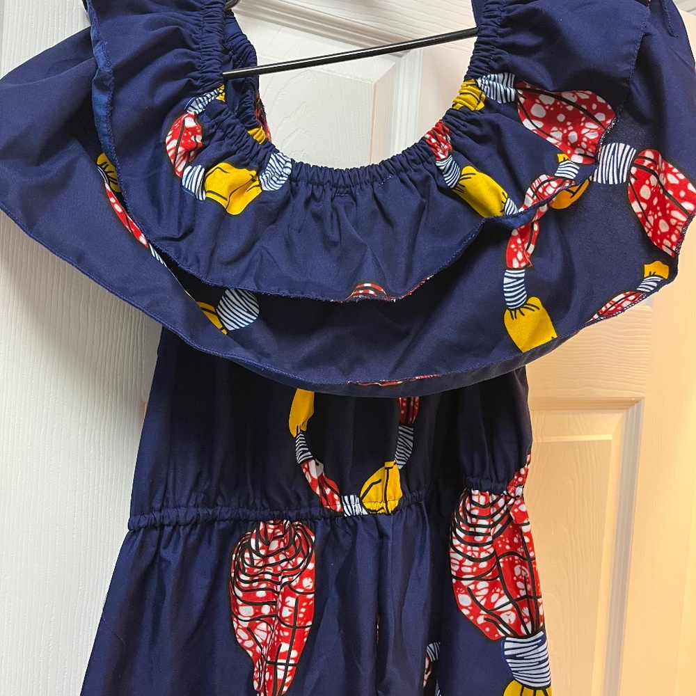 African print jumpsuit